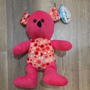 Pink Plush Bear Toy